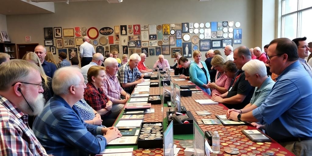 Dallas coin enthusiasts sharing their passion for collectibles.