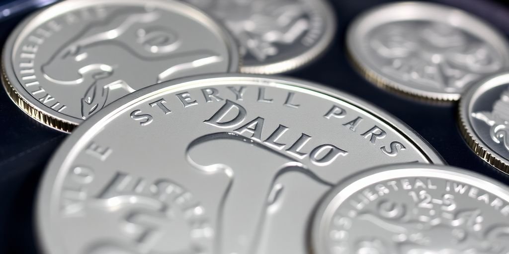 Dallas Silver Proof Set close-up.